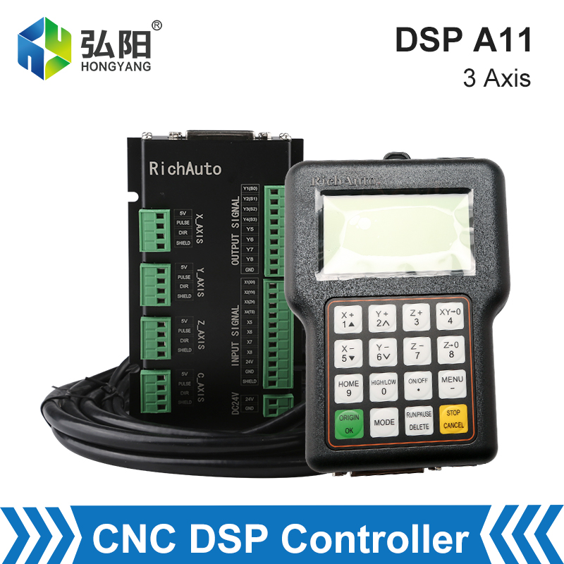 Richauto A11 Dsp Controller 3 Axis - Cnc Controller Richauto Dsp A11 3-Axis