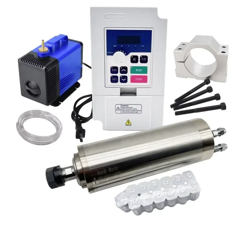80MM 2.2KW ER20 watergekoelde  - 2.2Kw Water Cooled Spindle Kit Vfd recensie en prijs