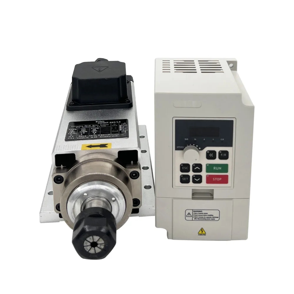 1,5KW ER11/ER20 110V/220V CNC  - Air Cooled 1.5Kw Spindle Motor Inverter 110V recensie en prijs